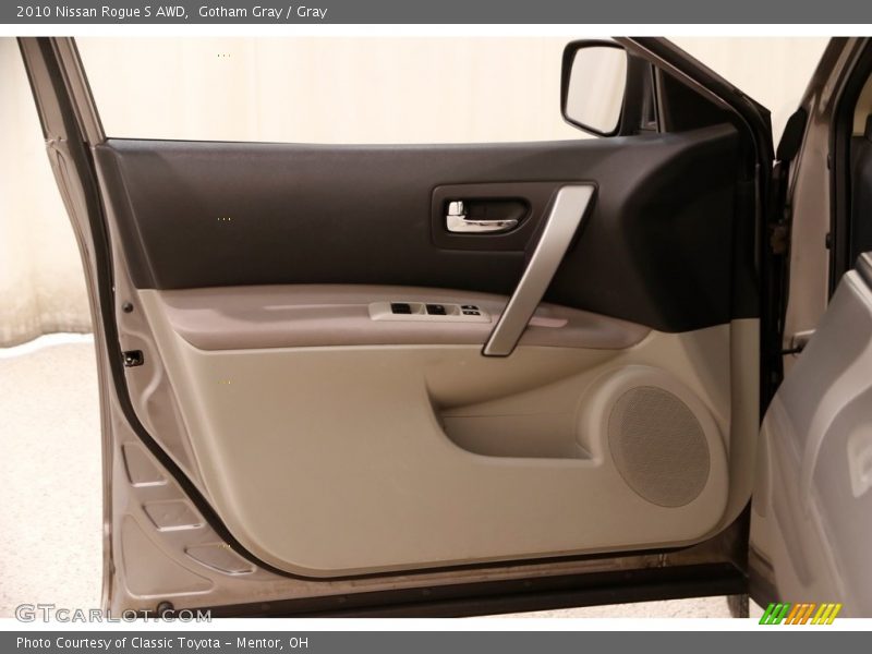 Gotham Gray / Gray 2010 Nissan Rogue S AWD