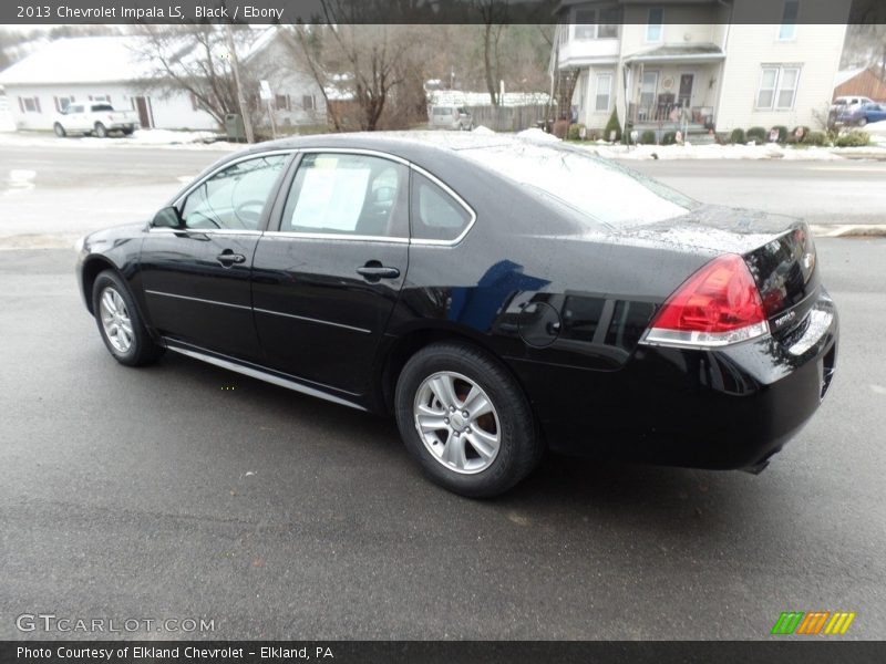Black / Ebony 2013 Chevrolet Impala LS