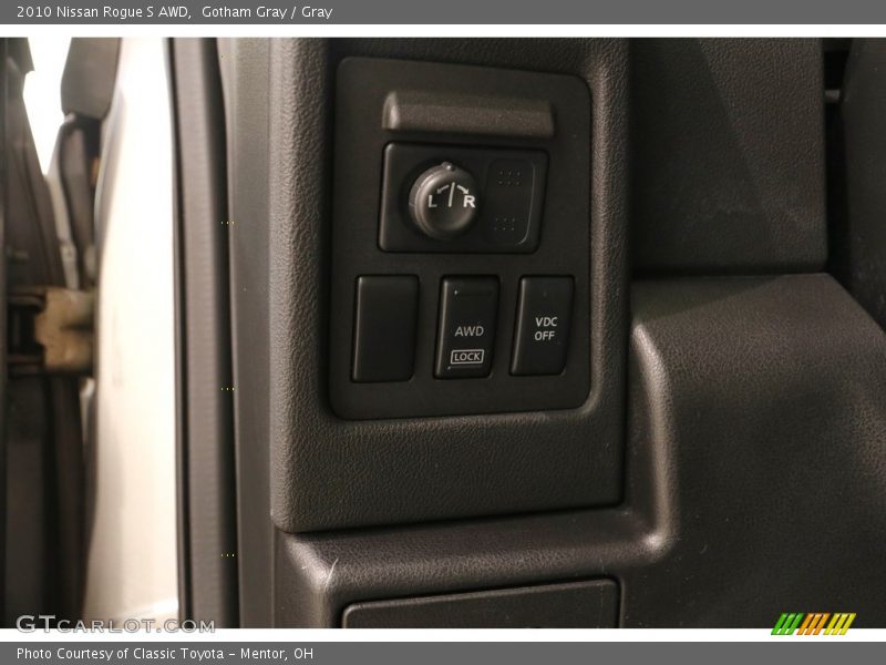 Gotham Gray / Gray 2010 Nissan Rogue S AWD