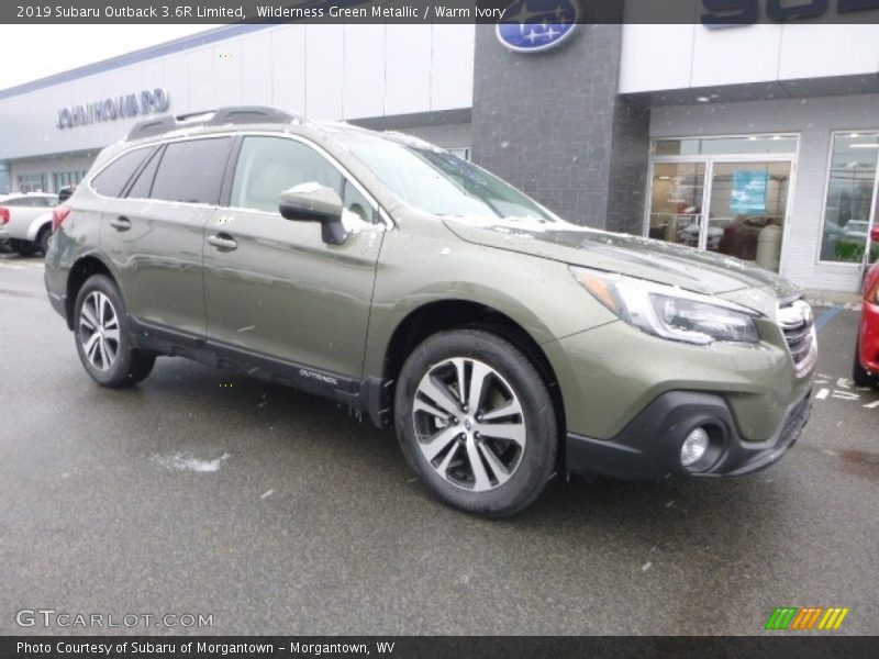 Wilderness Green Metallic / Warm Ivory 2019 Subaru Outback 3.6R Limited