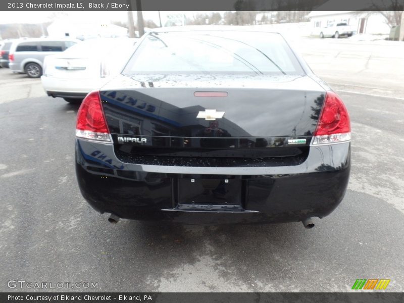 Black / Ebony 2013 Chevrolet Impala LS