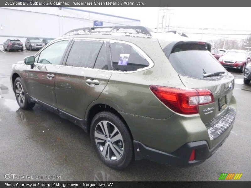 Wilderness Green Metallic / Warm Ivory 2019 Subaru Outback 3.6R Limited