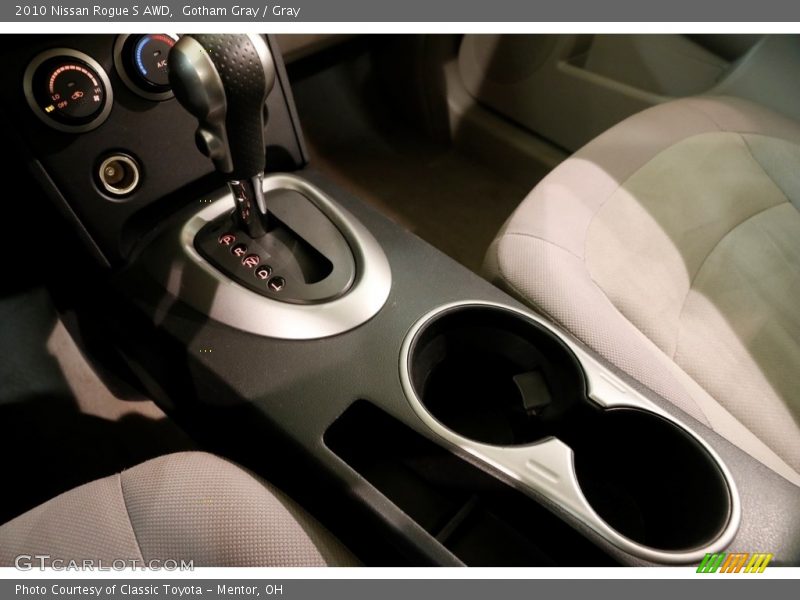 Gotham Gray / Gray 2010 Nissan Rogue S AWD