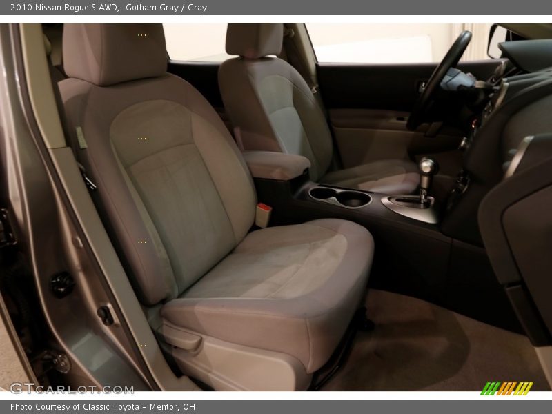 Gotham Gray / Gray 2010 Nissan Rogue S AWD