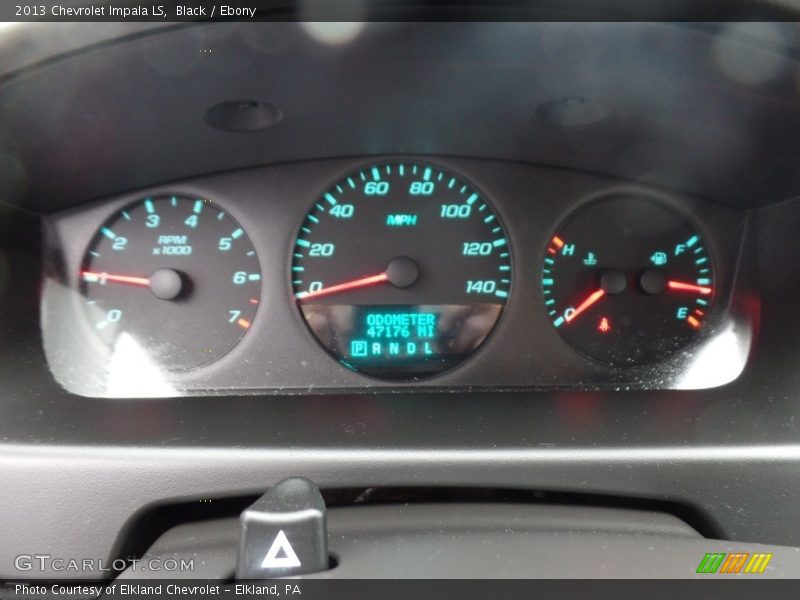 Black / Ebony 2013 Chevrolet Impala LS
