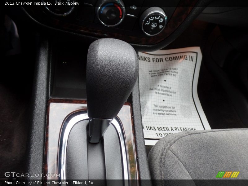 Black / Ebony 2013 Chevrolet Impala LS