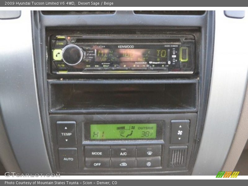 Desert Sage / Beige 2009 Hyundai Tucson Limited V6 4WD