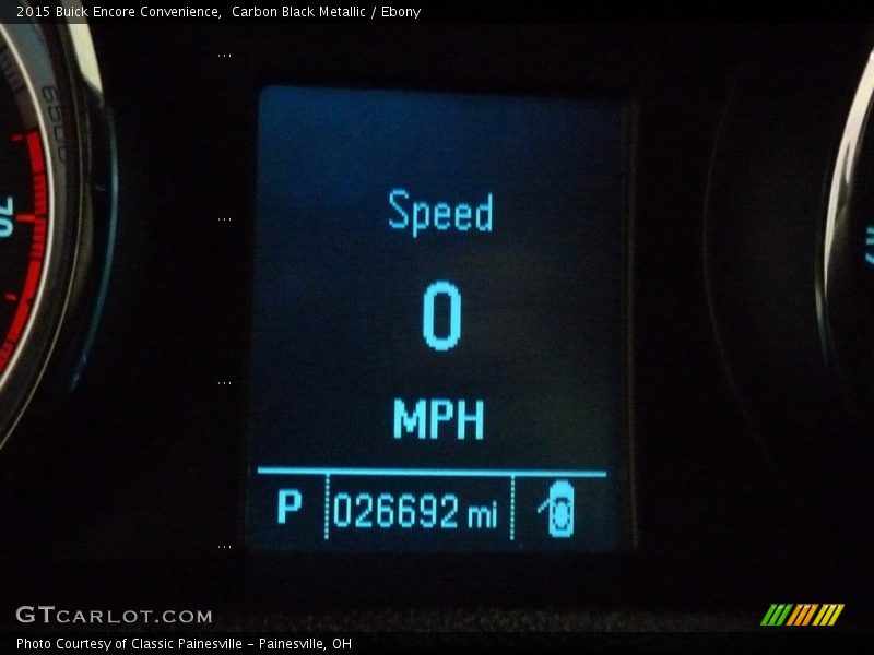 Carbon Black Metallic / Ebony 2015 Buick Encore Convenience