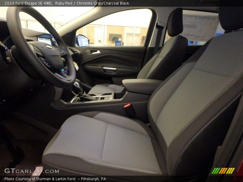 Ruby Red / Chromite Gray/Charcoal Black 2019 Ford Escape SE 4WD
