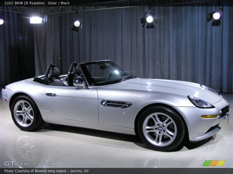 Silver / Black 2002 BMW Z8 Roadster