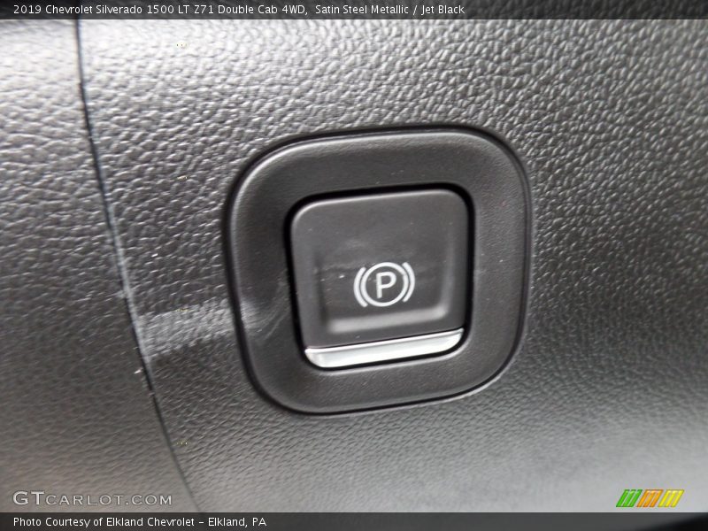 Satin Steel Metallic / Jet Black 2019 Chevrolet Silverado 1500 LT Z71 Double Cab 4WD