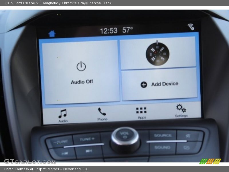 Magnetic / Chromite Gray/Charcoal Black 2019 Ford Escape SE