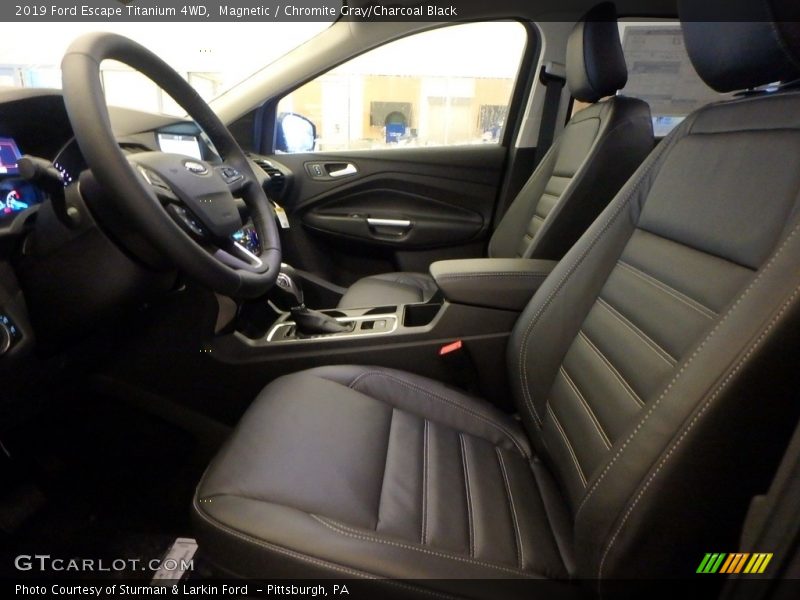 Magnetic / Chromite Gray/Charcoal Black 2019 Ford Escape Titanium 4WD