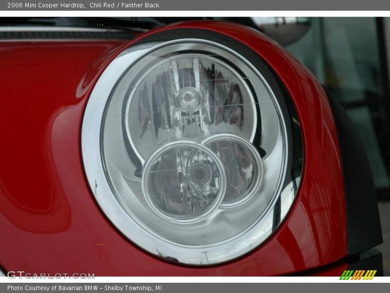 Chili Red / Panther Black 2006 Mini Cooper Hardtop