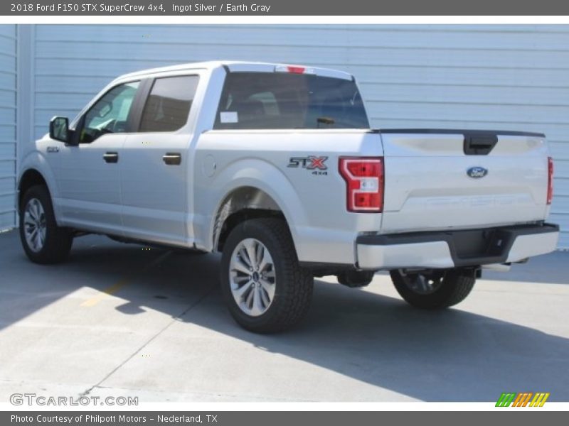 Ingot Silver / Earth Gray 2018 Ford F150 STX SuperCrew 4x4