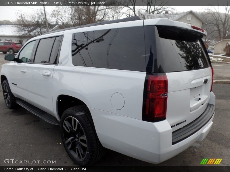 Summit White / Jet Black 2019 Chevrolet Suburban LT 4WD