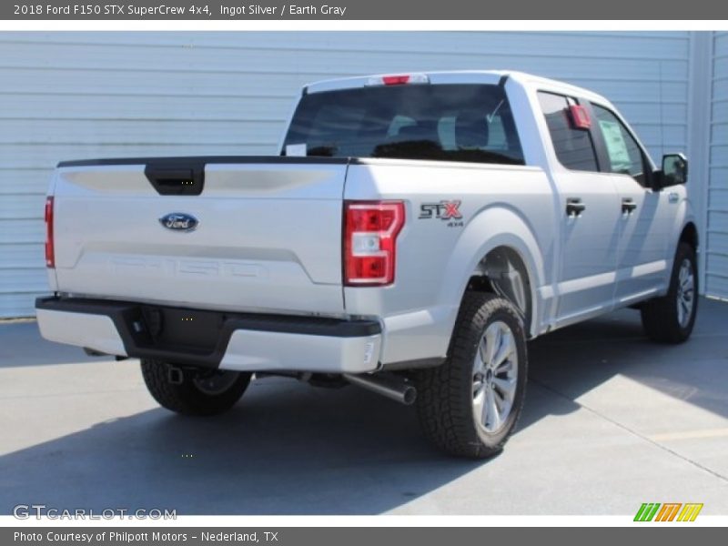 Ingot Silver / Earth Gray 2018 Ford F150 STX SuperCrew 4x4