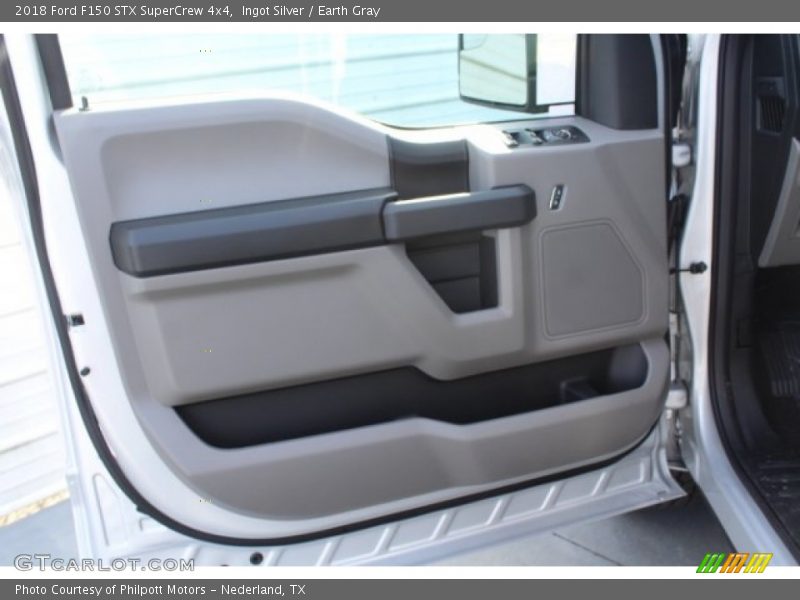 Ingot Silver / Earth Gray 2018 Ford F150 STX SuperCrew 4x4