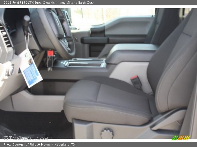 Ingot Silver / Earth Gray 2018 Ford F150 STX SuperCrew 4x4