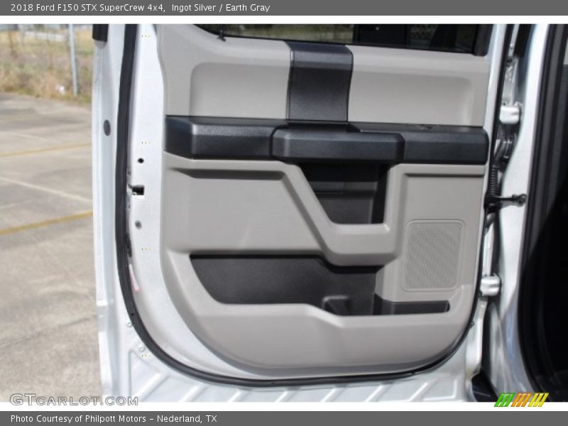 Ingot Silver / Earth Gray 2018 Ford F150 STX SuperCrew 4x4