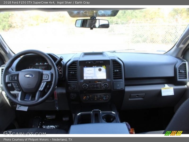 Ingot Silver / Earth Gray 2018 Ford F150 STX SuperCrew 4x4