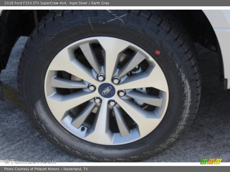 Ingot Silver / Earth Gray 2018 Ford F150 STX SuperCrew 4x4