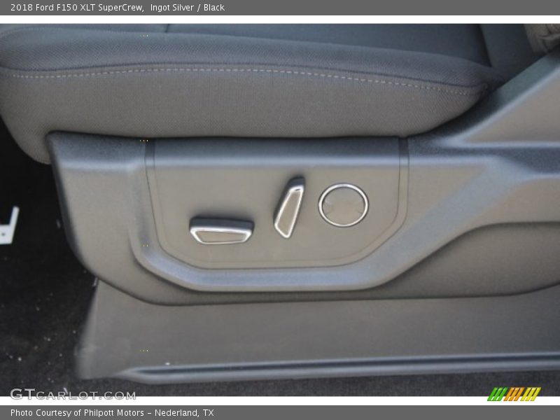 Ingot Silver / Black 2018 Ford F150 XLT SuperCrew