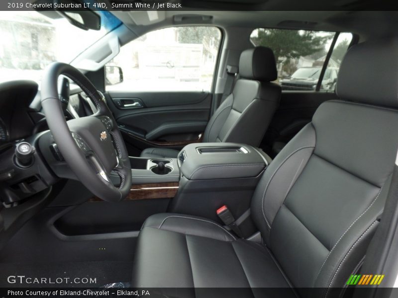 Summit White / Jet Black 2019 Chevrolet Suburban LT 4WD