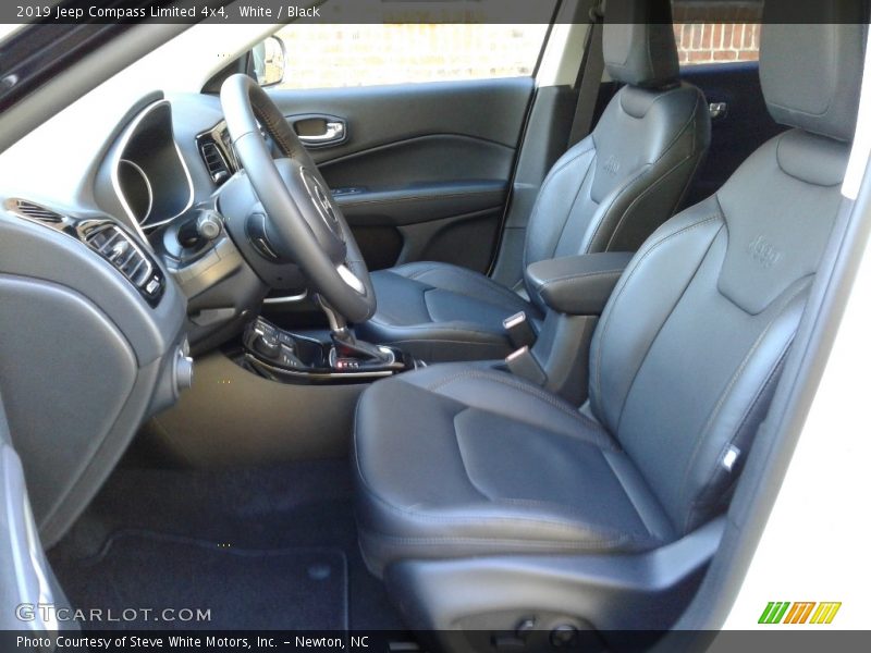 White / Black 2019 Jeep Compass Limited 4x4