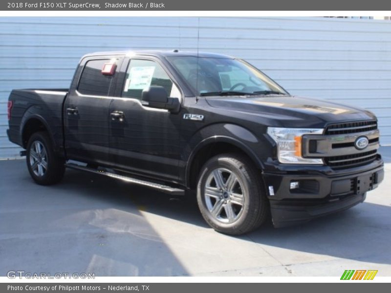 Shadow Black / Black 2018 Ford F150 XLT SuperCrew