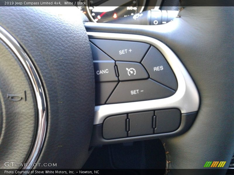 White / Black 2019 Jeep Compass Limited 4x4