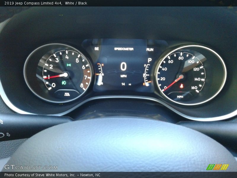 White / Black 2019 Jeep Compass Limited 4x4