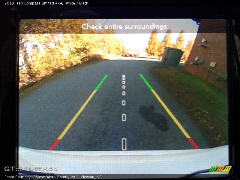 White / Black 2019 Jeep Compass Limited 4x4