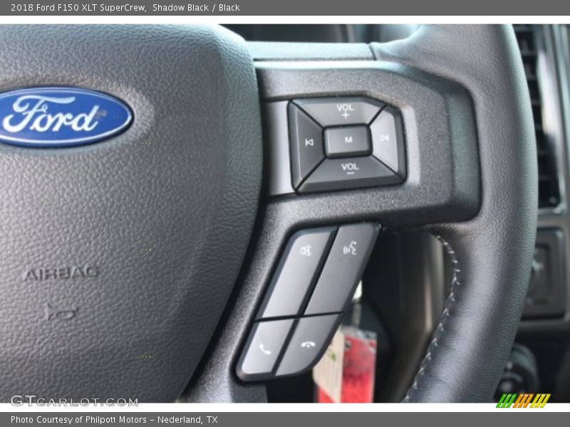 Shadow Black / Black 2018 Ford F150 XLT SuperCrew