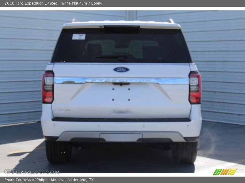 White Platinum / Ebony 2018 Ford Expedition Limited