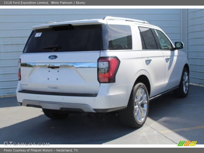 White Platinum / Ebony 2018 Ford Expedition Limited