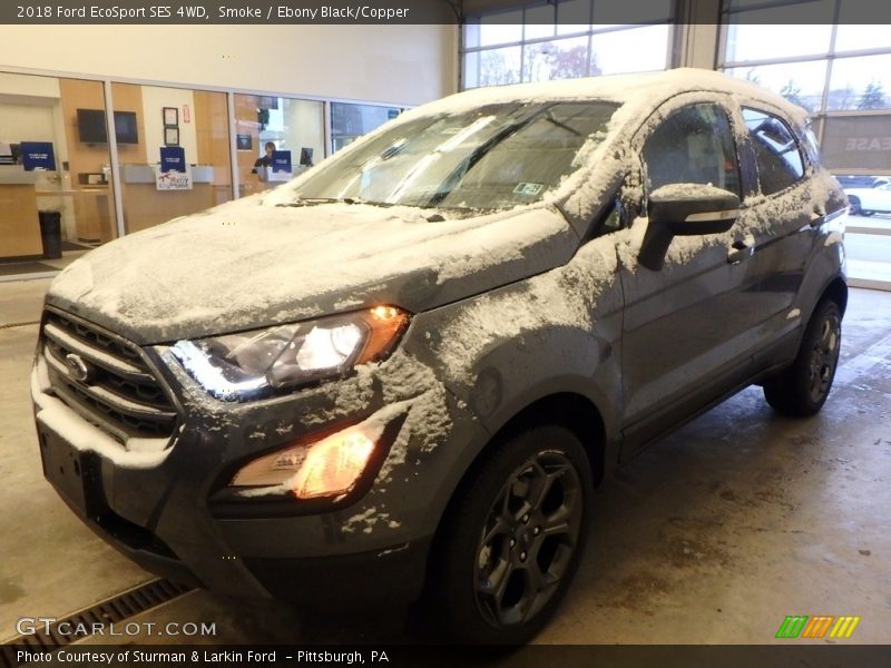 Smoke / Ebony Black/Copper 2018 Ford EcoSport SES 4WD