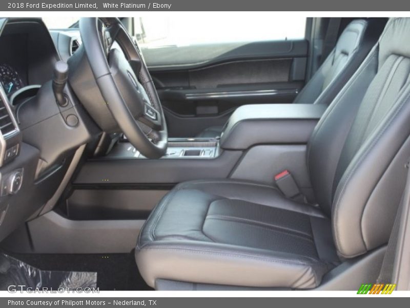 White Platinum / Ebony 2018 Ford Expedition Limited
