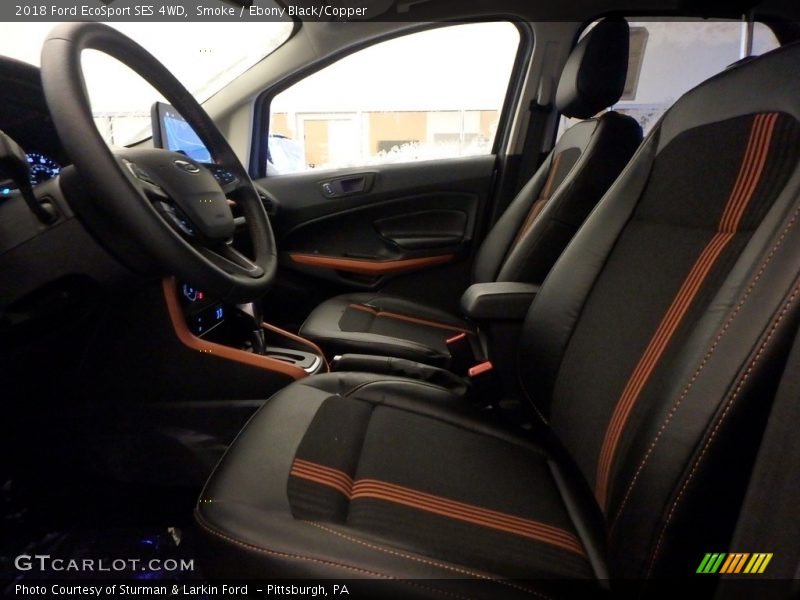 Smoke / Ebony Black/Copper 2018 Ford EcoSport SES 4WD