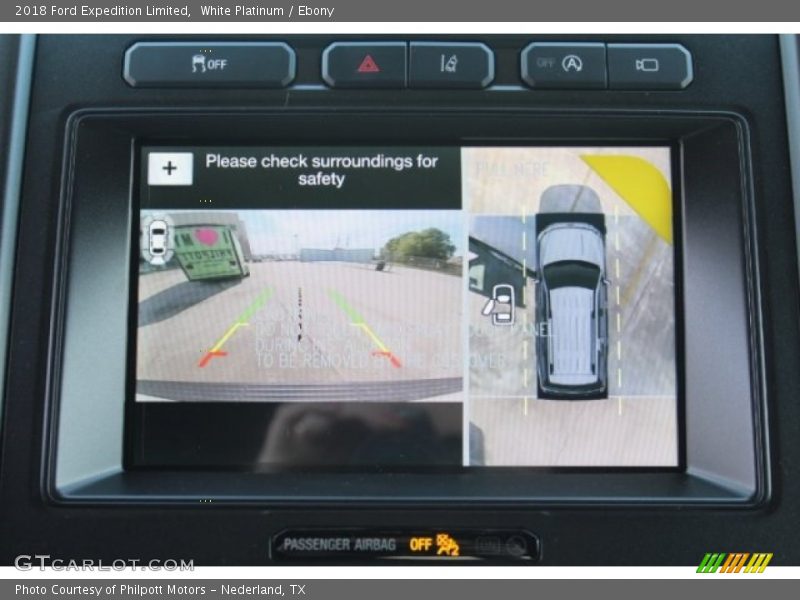 White Platinum / Ebony 2018 Ford Expedition Limited