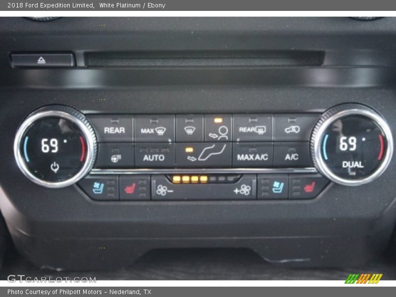 White Platinum / Ebony 2018 Ford Expedition Limited