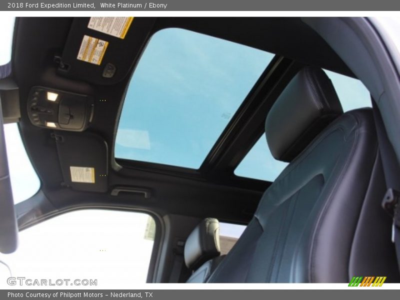 White Platinum / Ebony 2018 Ford Expedition Limited