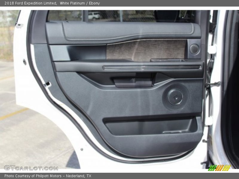 White Platinum / Ebony 2018 Ford Expedition Limited