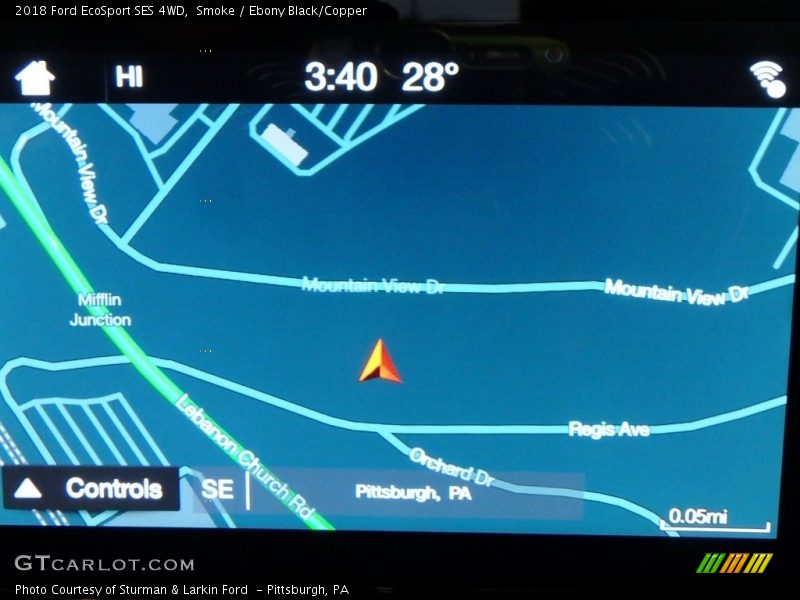 Smoke / Ebony Black/Copper 2018 Ford EcoSport SES 4WD