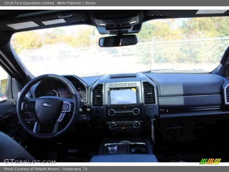 White Platinum / Ebony 2018 Ford Expedition Limited