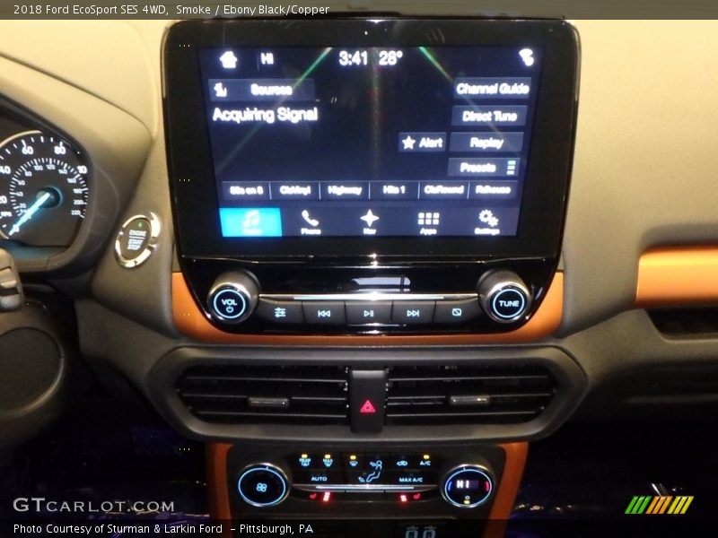 Smoke / Ebony Black/Copper 2018 Ford EcoSport SES 4WD