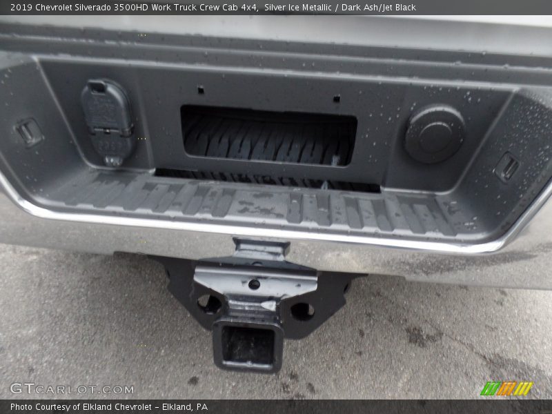 Silver Ice Metallic / Dark Ash/Jet Black 2019 Chevrolet Silverado 3500HD Work Truck Crew Cab 4x4