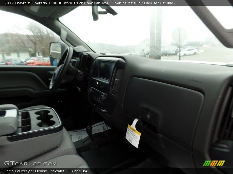 Silver Ice Metallic / Dark Ash/Jet Black 2019 Chevrolet Silverado 3500HD Work Truck Crew Cab 4x4