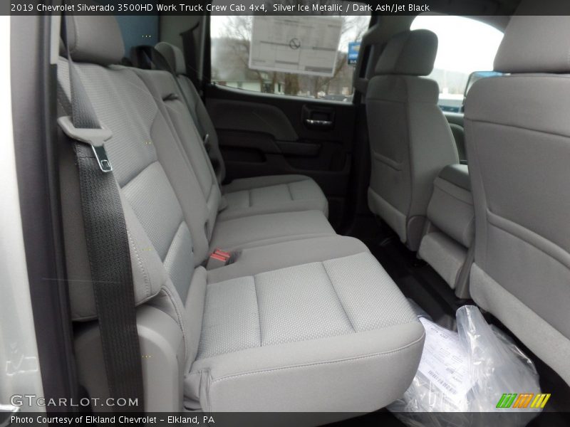 Silver Ice Metallic / Dark Ash/Jet Black 2019 Chevrolet Silverado 3500HD Work Truck Crew Cab 4x4