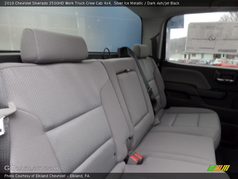 Silver Ice Metallic / Dark Ash/Jet Black 2019 Chevrolet Silverado 3500HD Work Truck Crew Cab 4x4